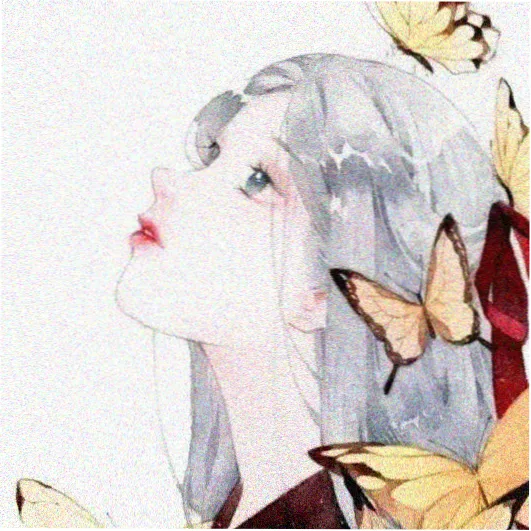 留言者陪诊女儿的头像插画